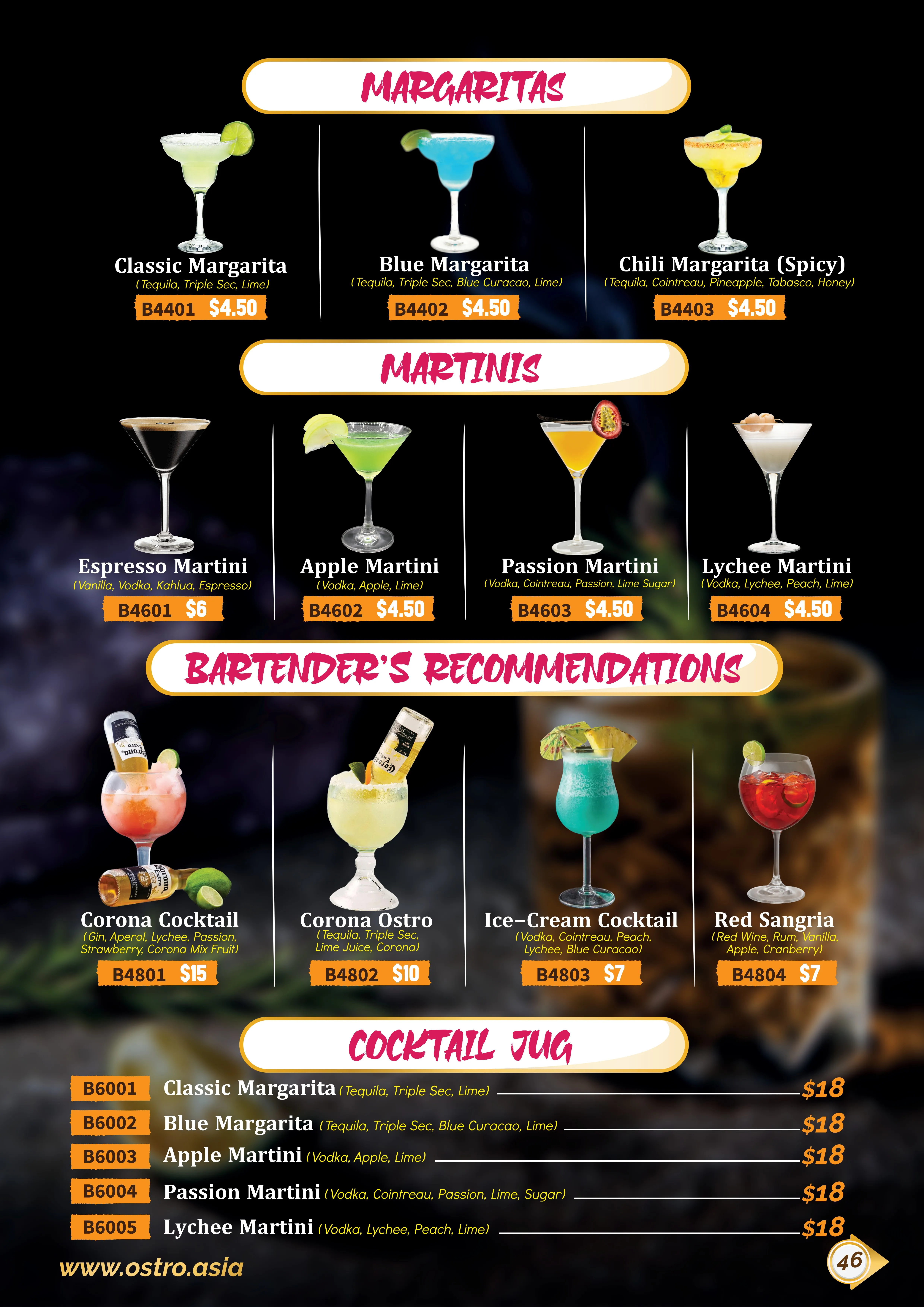 Drinks Menu 16